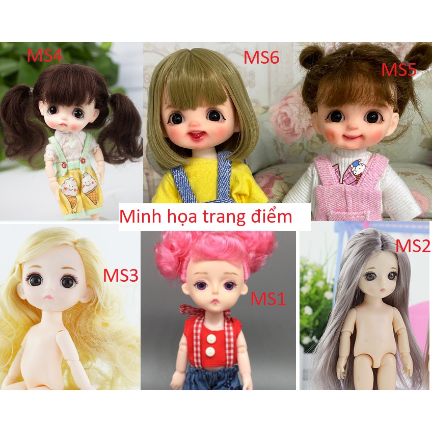 Búp bê Baboliy chưa trang điểm