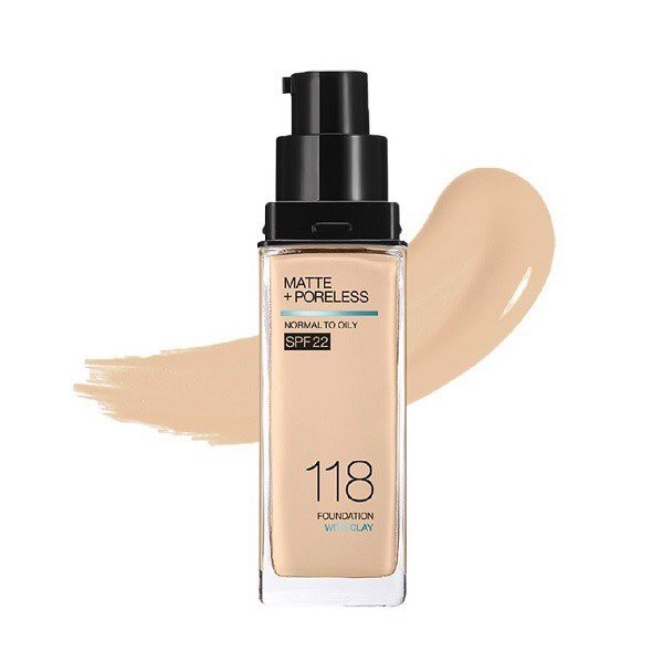 Kem Nền Maybelline Mịn Nhẹ Kiềm Dầu Fit Me Matte Poreless Foundation 30ml