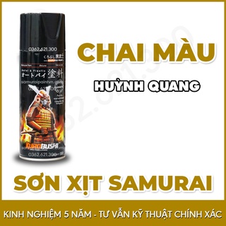 Giá Sơn Samurai - 6 Mã Màu Huỳnh Quang Chuẩn Sơn Xịt Samurai