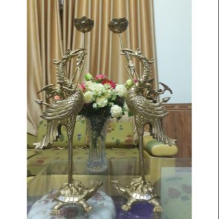 Đôi hạc thờ gia tiên cao 55cm nặng 4,7kg