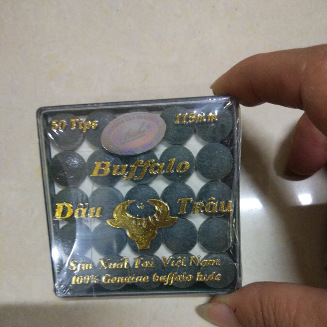 Đầu cơ bida Đầu Trâu 11.5mm