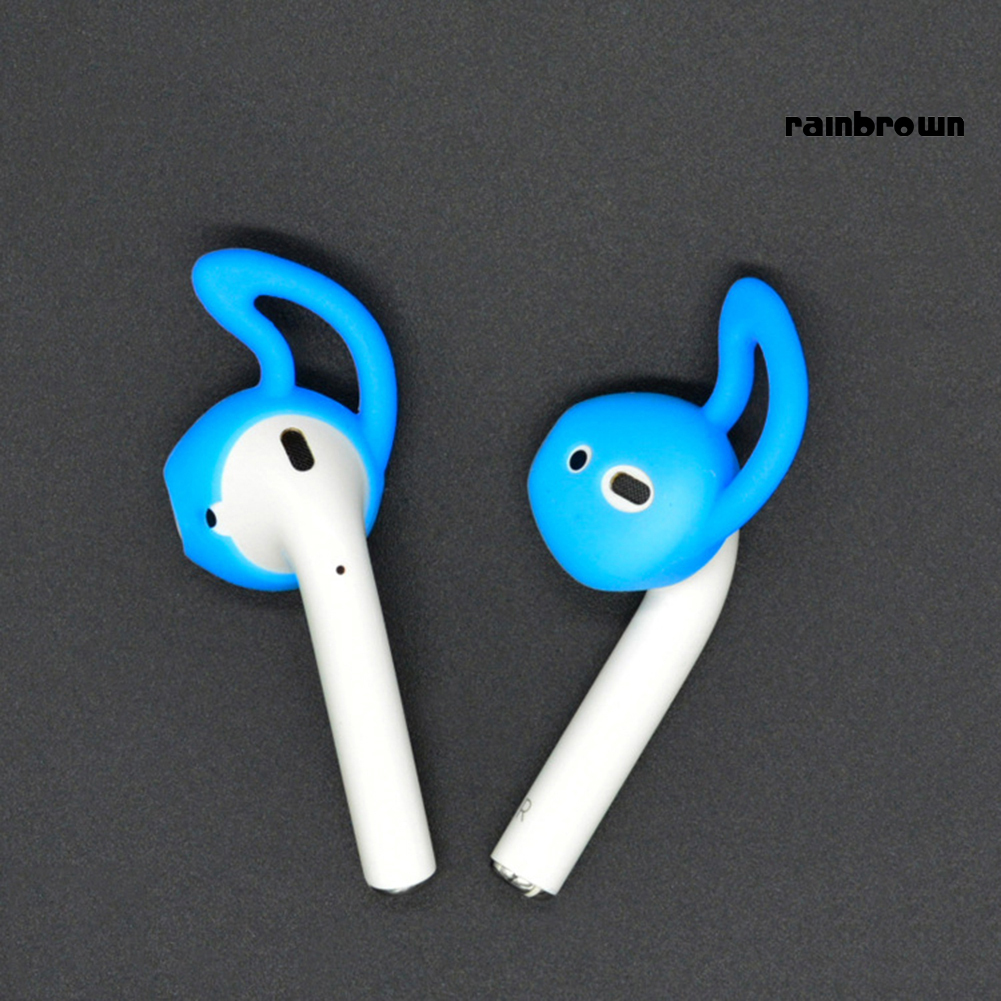 1 Cặp Nút Silicone Chống Trượt Cho Tai Nghe Airpods 1 / 2