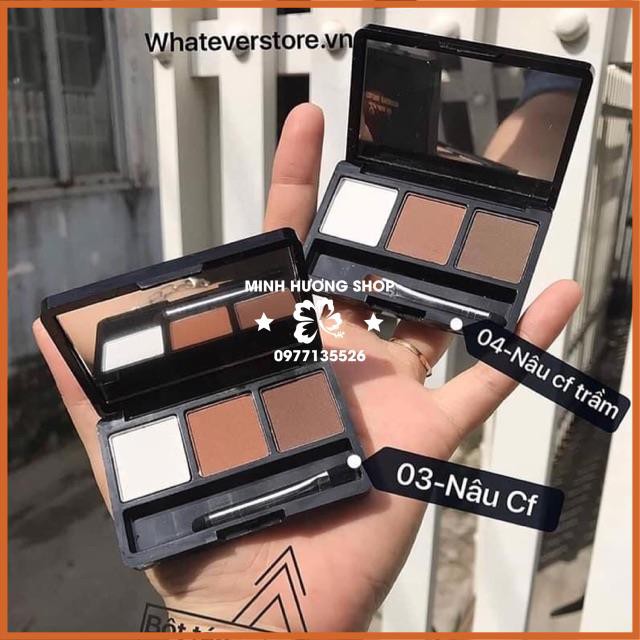 Phấn tạo khối - tán mày Lameila 3 ô siêu tiện lợi