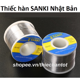 Chì Hàn Điện Tử SANKI Nhật Bản Hàn Nhẹ Nhiệt [Tặng ngay thêm 5 mét khi mua từ 35 mét]