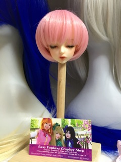 Tóc búp bê BJD - vòng đầu 16-19cm