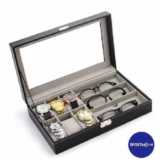 Hộp Đựng Đồng Hồ Mắt Kính Da Pu