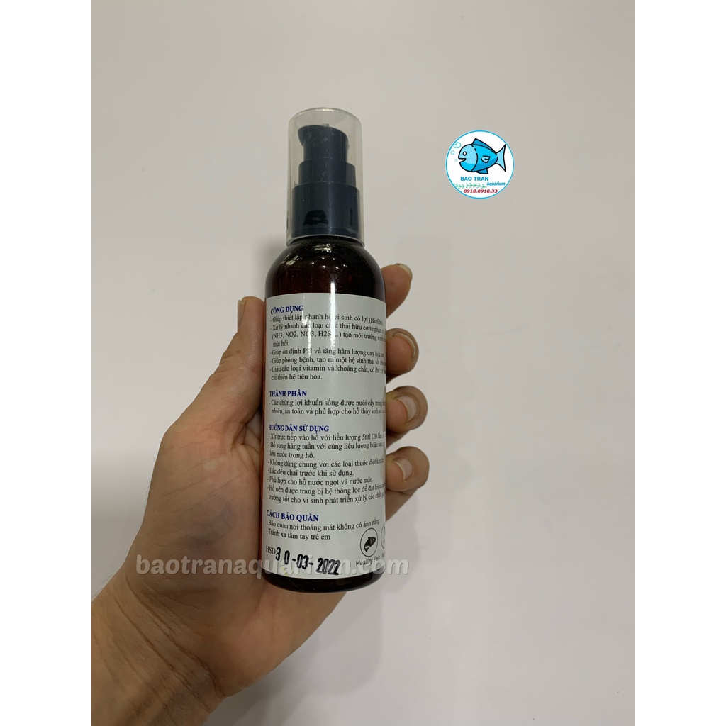 Vi Sinh Quang Hợp PSB Chai 100ml - Chế phẩm xử lý nước