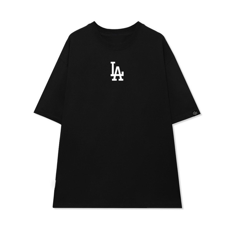 Áo thun phông nam nữ in Silicon nổi LA Unisex