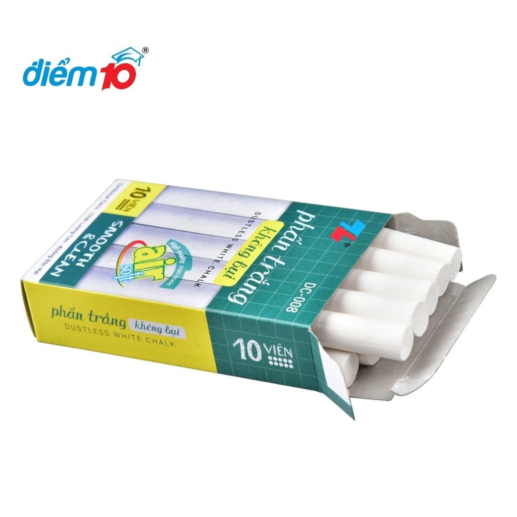 Phấn không bụi Thiên Long DC-008  hàng có kiểm tra chất lượng và an toàn