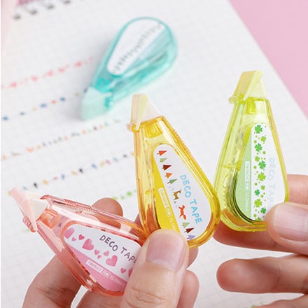 Bút Xóa Kéo Mini Họa Tiết Hoạt Hình Sáng Tạo Trang Trí Sổ Tay Nhật Ký DIY