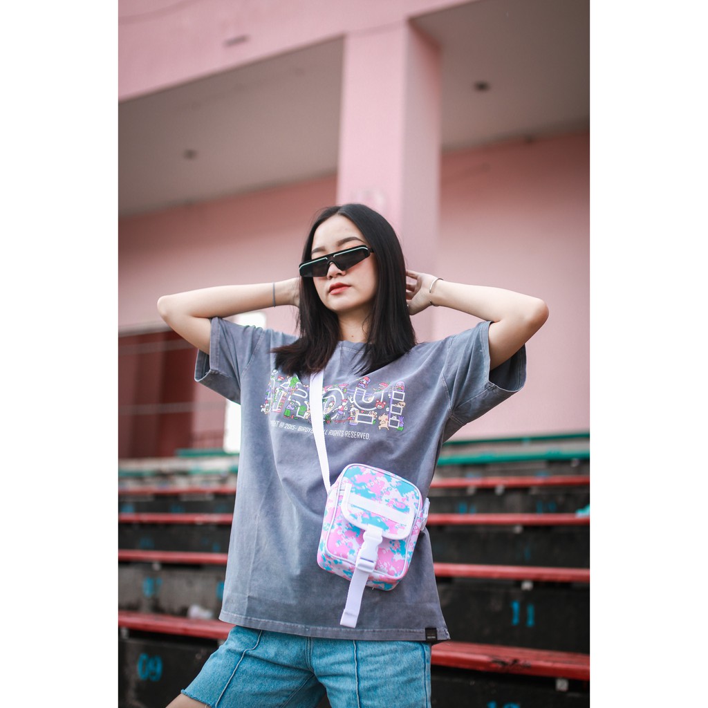 [Mã FAMALLT5 giảm 15% đơn 150K] Túi chéo Birdybag spring camo mix | BigBuy360 - bigbuy360.vn