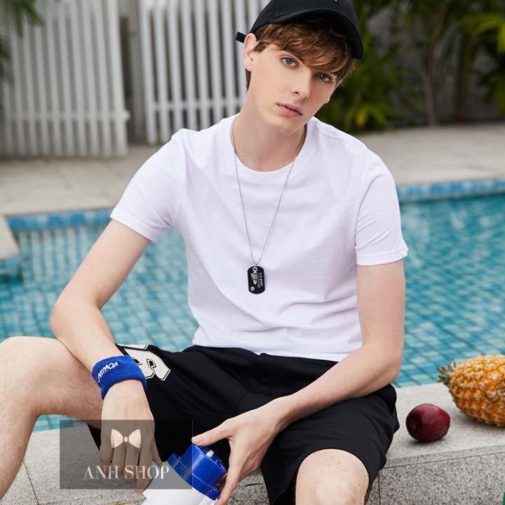 Áo thun nam cổ tròn co giãn, hàng VNXK, vả bông cao cấp - 100% cotton - ACT | BigBuy360 - bigbuy360.vn