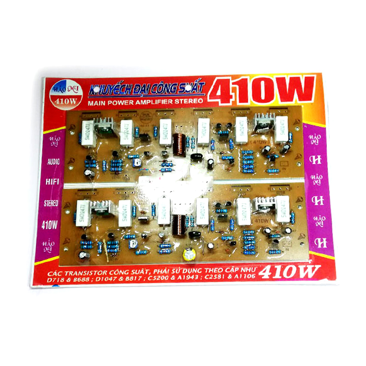 Mạch khuyếch đại công suất 410W
