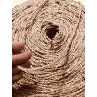 [Size 3mm] 20m dây thừng trang trí handmade chắc chắn, dây gai trang trí, dây 3mm, dây làm bàn cho mèo cào.