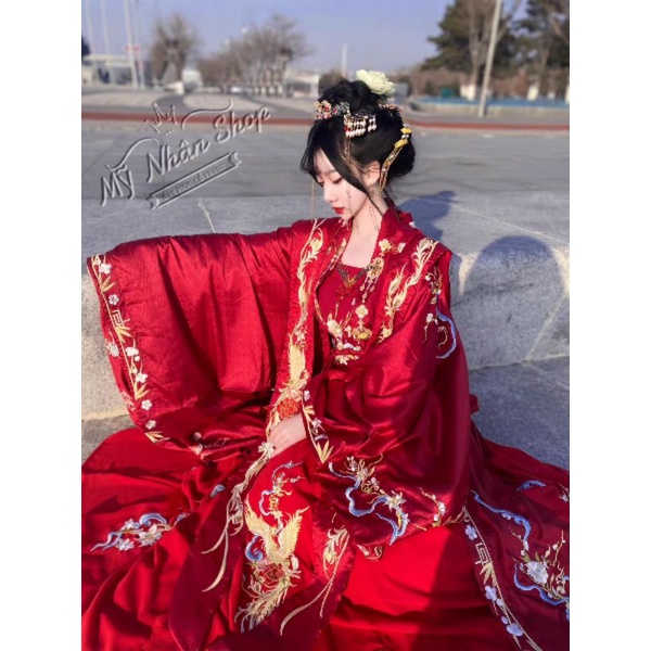 Hán phục CP hàng Hãng thêu Long Phụng