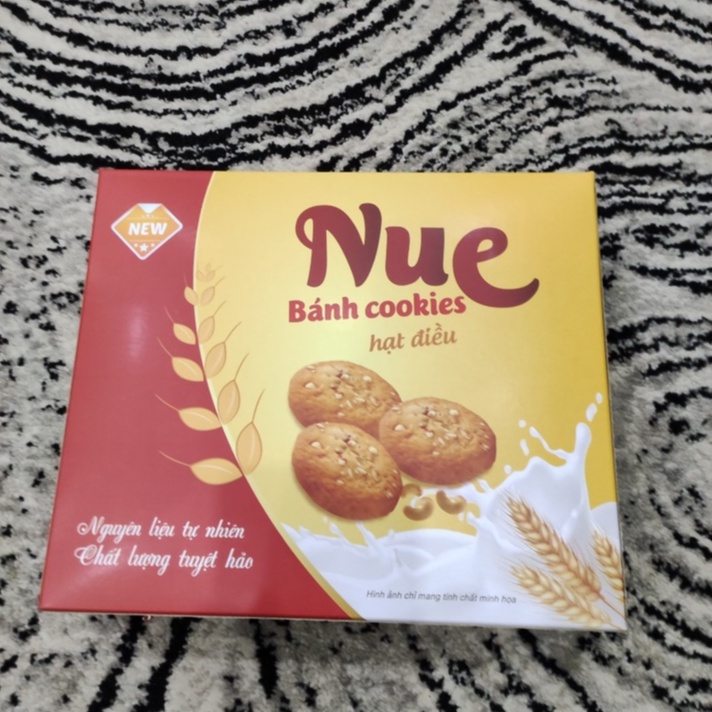 Sỉ _Nue Bánh Cookies hạt điều 120g (thùng 42 hộp)
