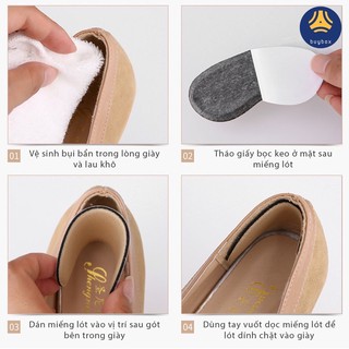cặp miếng lót gót giày nam nữ