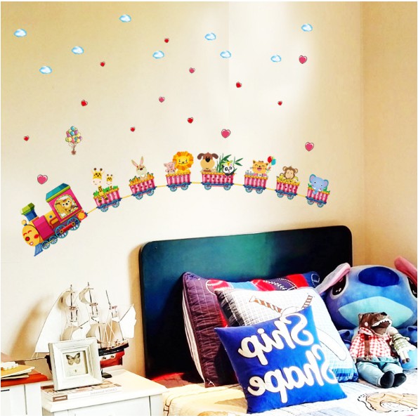 COMBO 2 tâm Decal trang trí tường chống thấm nước