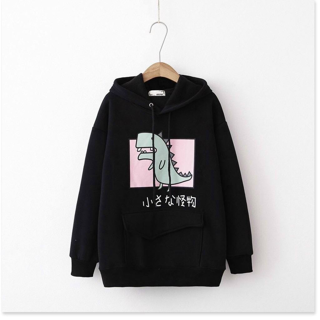 Áo Khoác hoodie khủng lung cute ❤️ Áo khoác unisex ❤️ Áo khoác cho cặp đôi Thun nỉ form 70kg đổ lại hàng siêu hót ms20