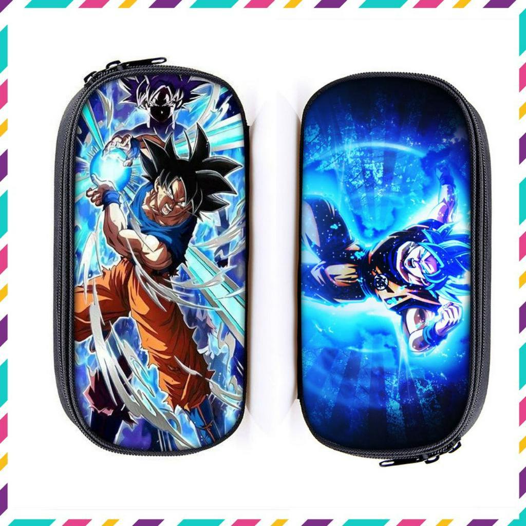 Balo đi học, balo học sinh cấp 1, túi đeo chéo, hộp bút hoạ tiết Dragon ball, Goku, Vegeta balo thời trang cho học sinh