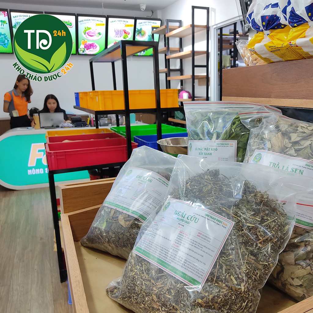 [1kg] Ngải cứu khô nguyên chất, xông giải cảm, điều kinh, an thai, ôn hòa khí huyết, lưu thông máu | Kho thảo dược 24h