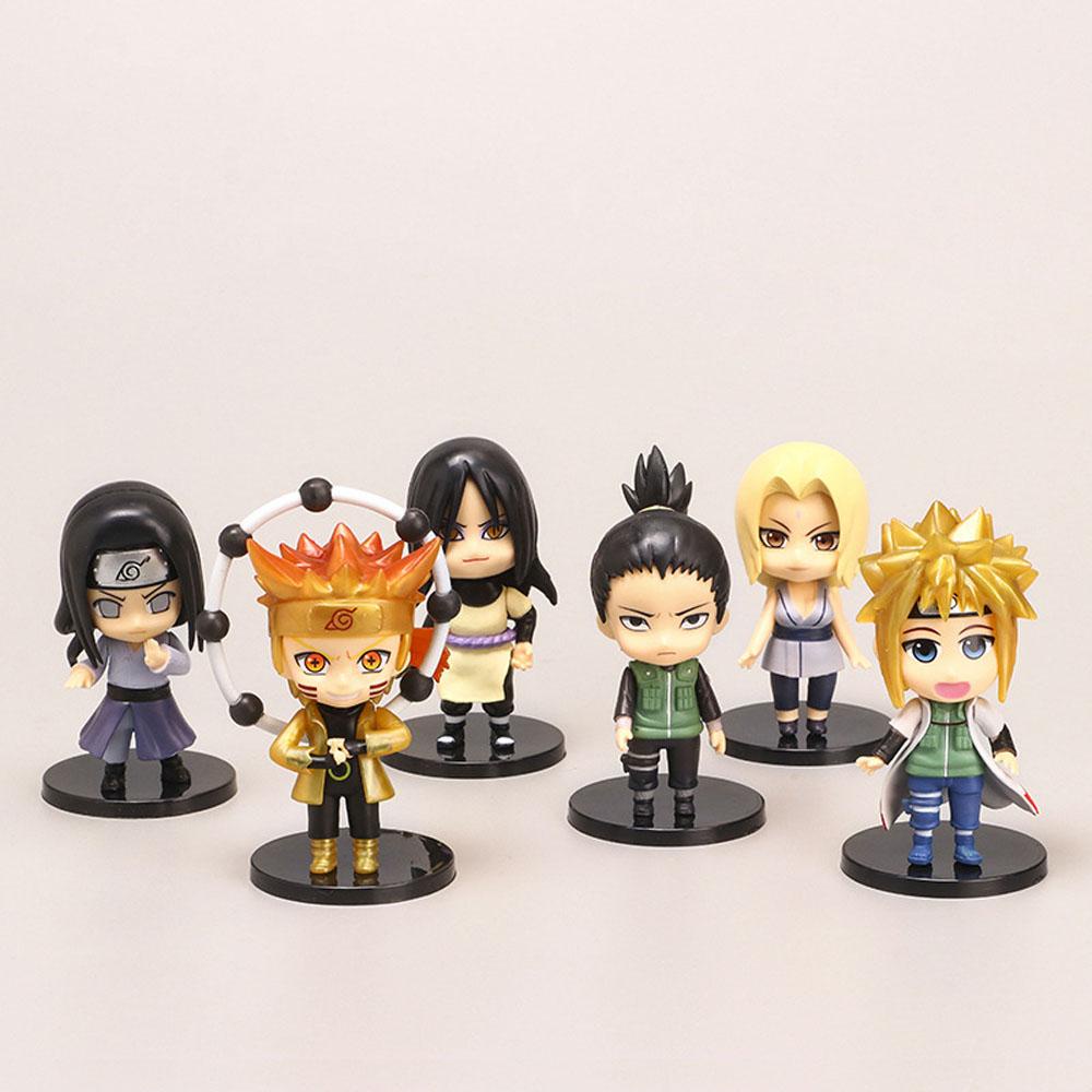 Bộ 6 Mô Hình Nhân Vật Uchiha Sasuke Itachi Trong Naruto