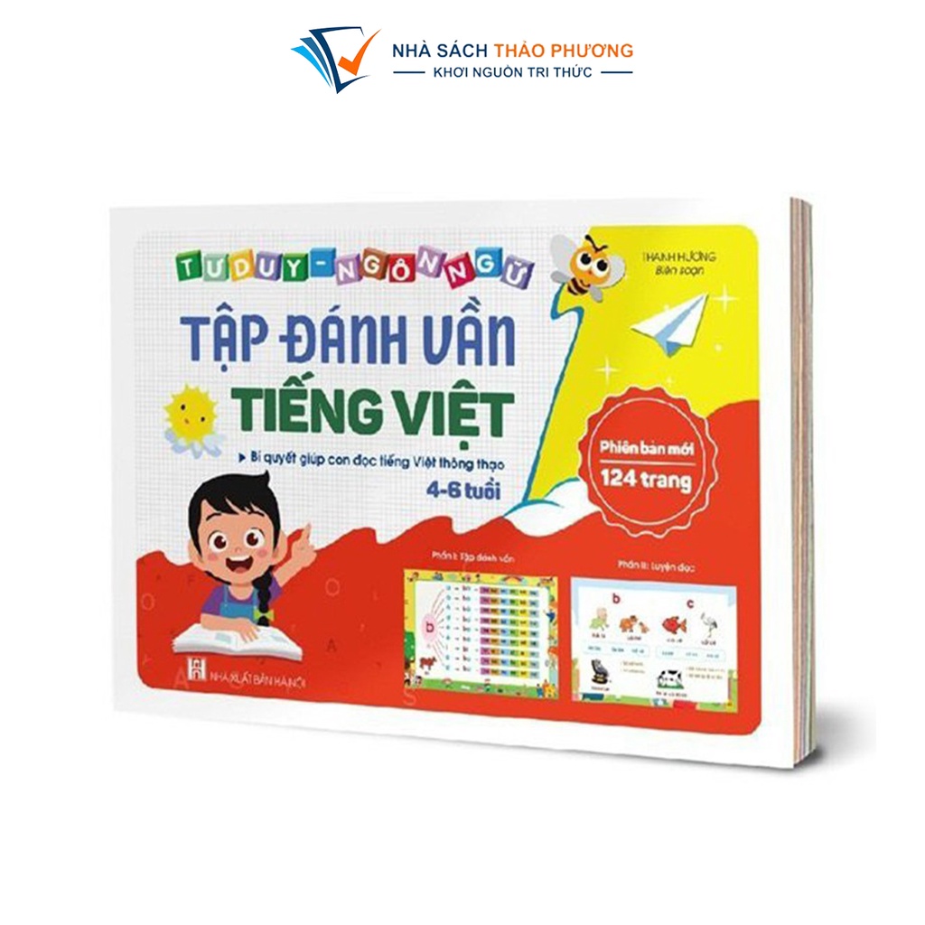 Sách - Tập đánh vần Tiếng Việt (Bí quyết giúp con đọc tiếng Việt thông thạo 4-6 tuổi)
