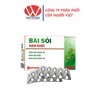Viên Uống Bài Sỏi Nam Dược / BYESOI (Hộp 40 viên) - Giúp Lợi Tiểu Bài Sỏi Và Hạn Chế Sỏi Tiết Niệu - Victory Pharmacy