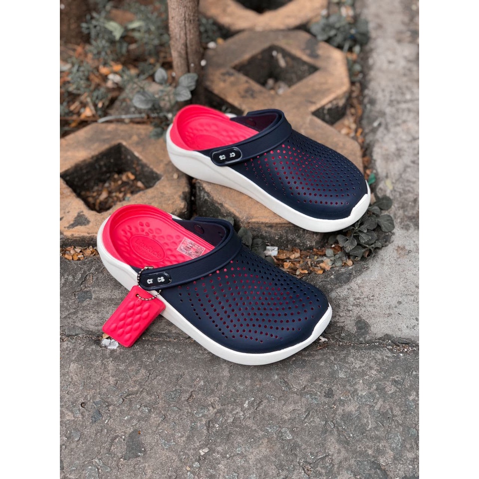 LC - Dép sục Crocs Literide Clog nam nữ unisex nhiều màu chất liệu nhựa đi mưa - Hàng chính hãng - Sấu vui vẻ Official