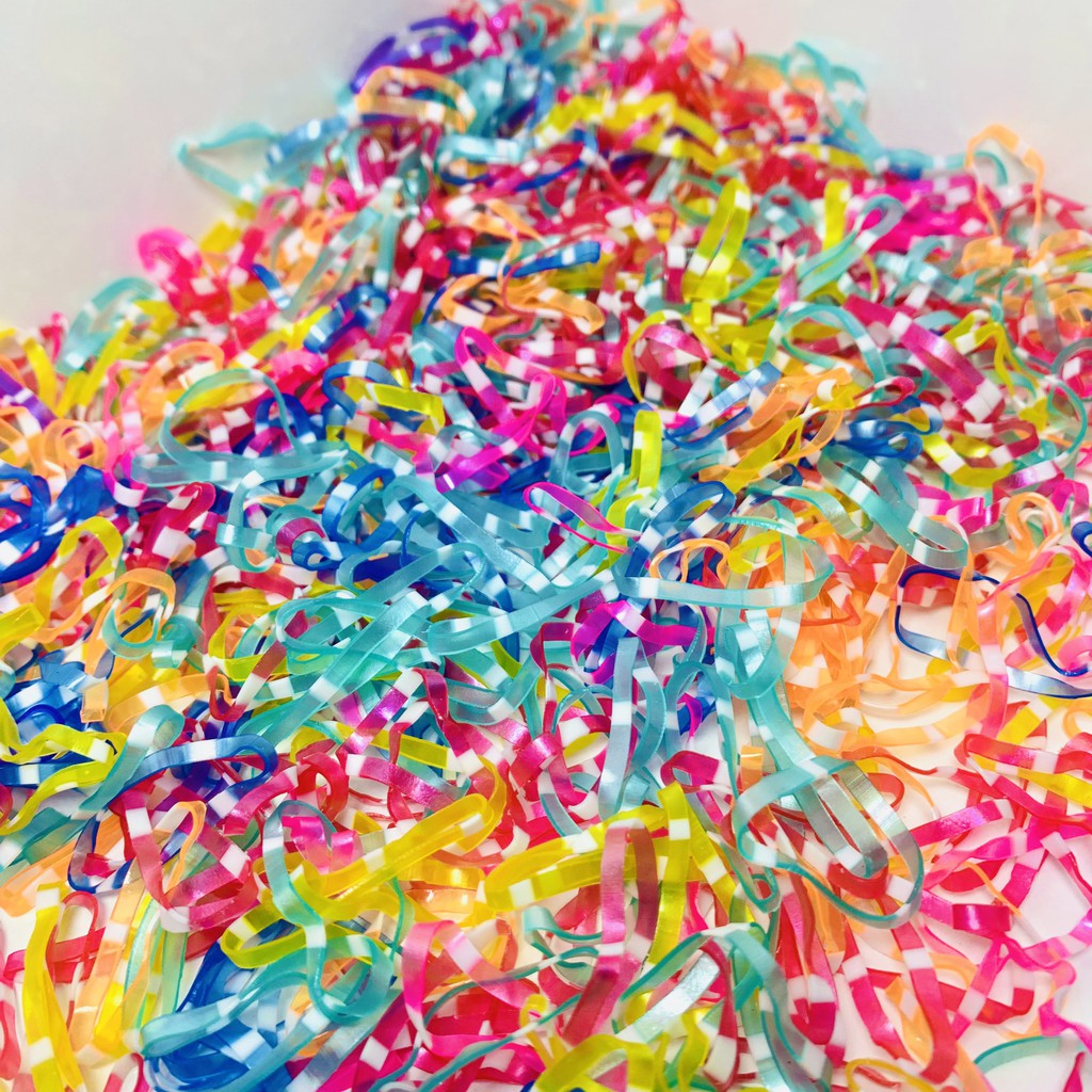 GIÁ SỈ 1/2 Kg dây thun côt tóc nhiều màu 500G