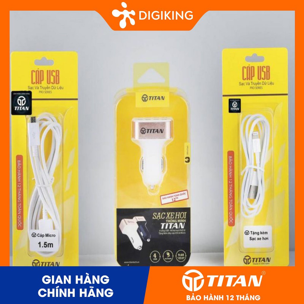 Tẩu Sạc Xe Hơi TITAN SO11