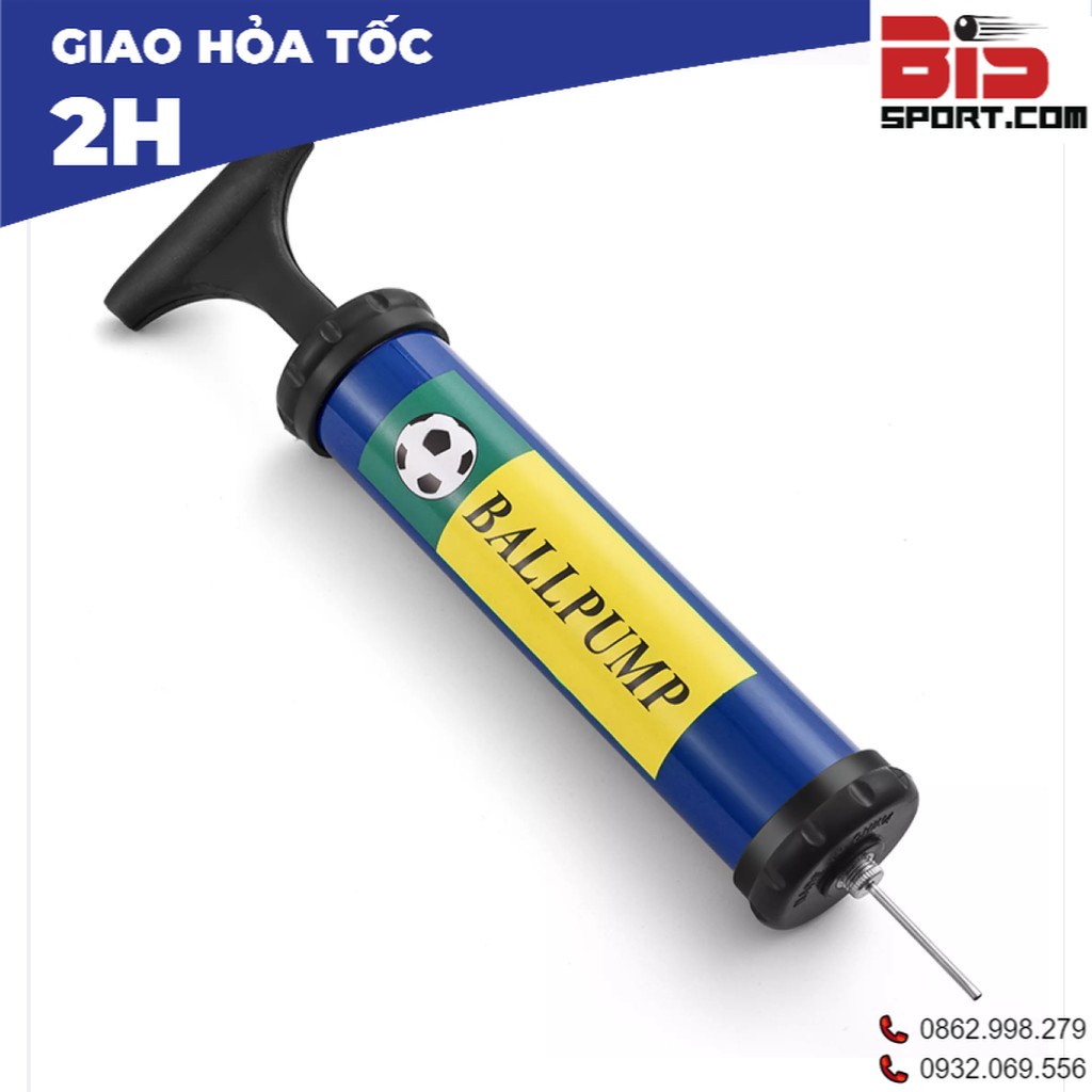 Đồ Bơm Banh Bóng Đá 28cm - 42cm - Sử Dụng Bằng Tay - Nhỏ Gọn Tiện Lợi