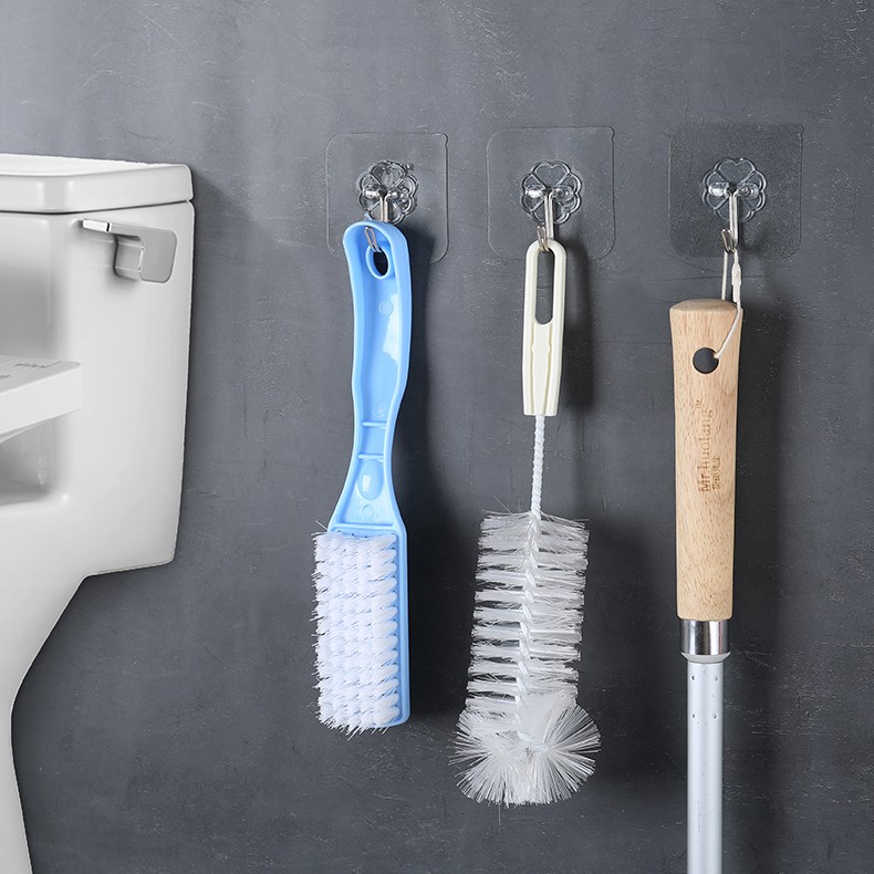 10 cái móc dán tường chịu lực móc treo đồ đạc đa năng