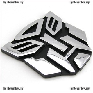 💥💥Decal DáN Logo Robot Transformers 3D Cho Xe Hơi
