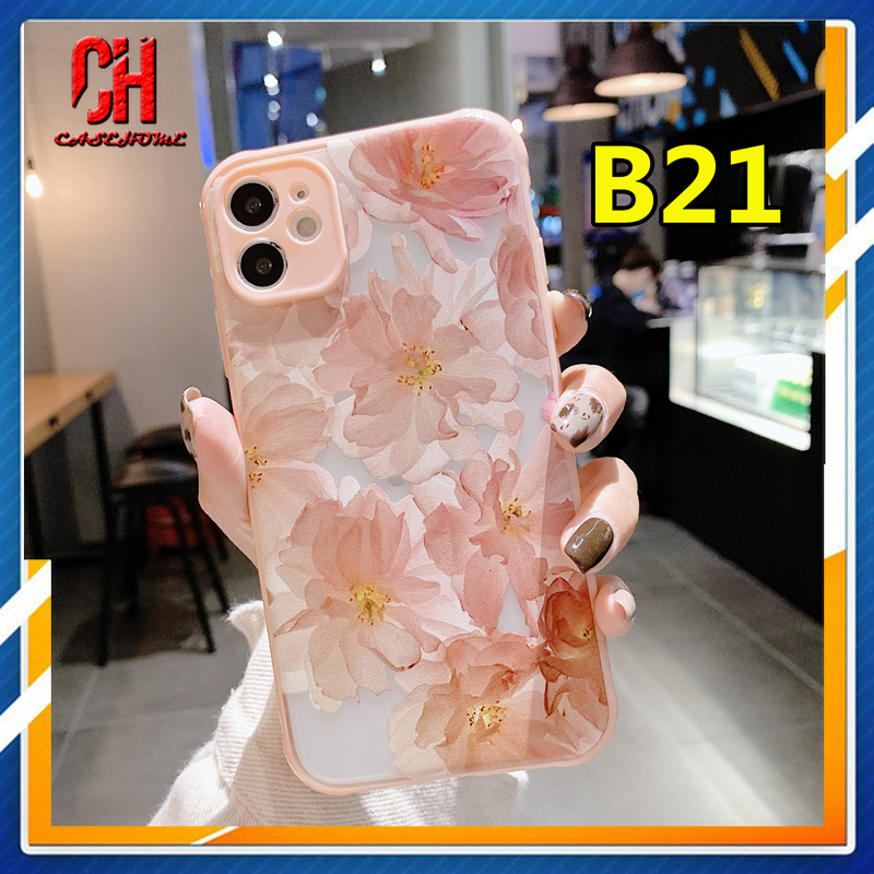 Ốp lưng hình hoa cho Samsung A51 A11 A50 A10S J7 Prime J2 Prime A20S A21S A30 A50S A30S A20 M11 10S 40S A205 A305 | BigBuy360 - bigbuy360.vn