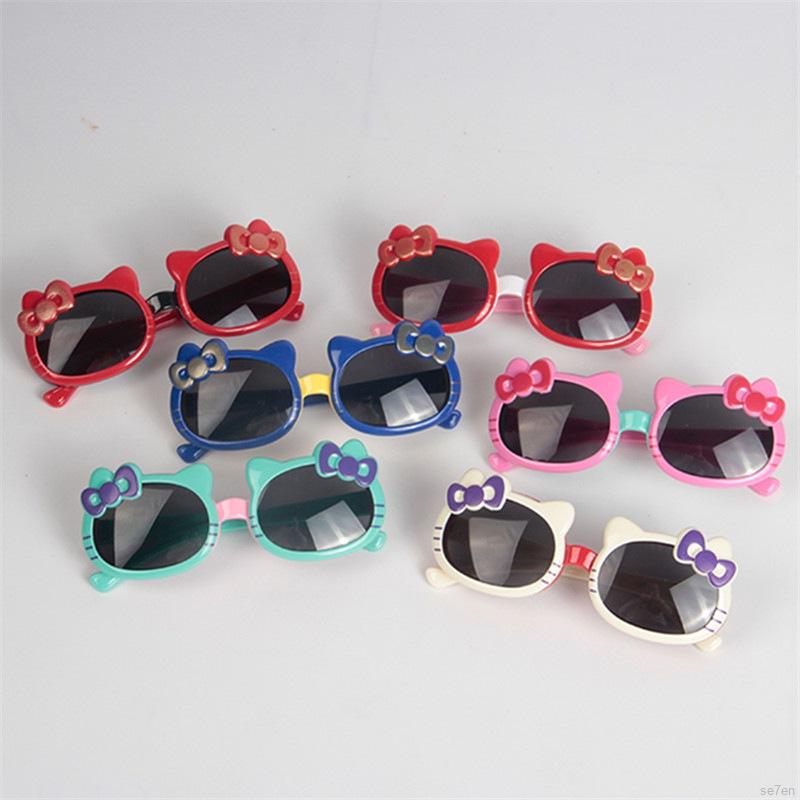 Kính mát Hello Kitty chống tia UV đáng yêu cho bé 2-8 tuổi