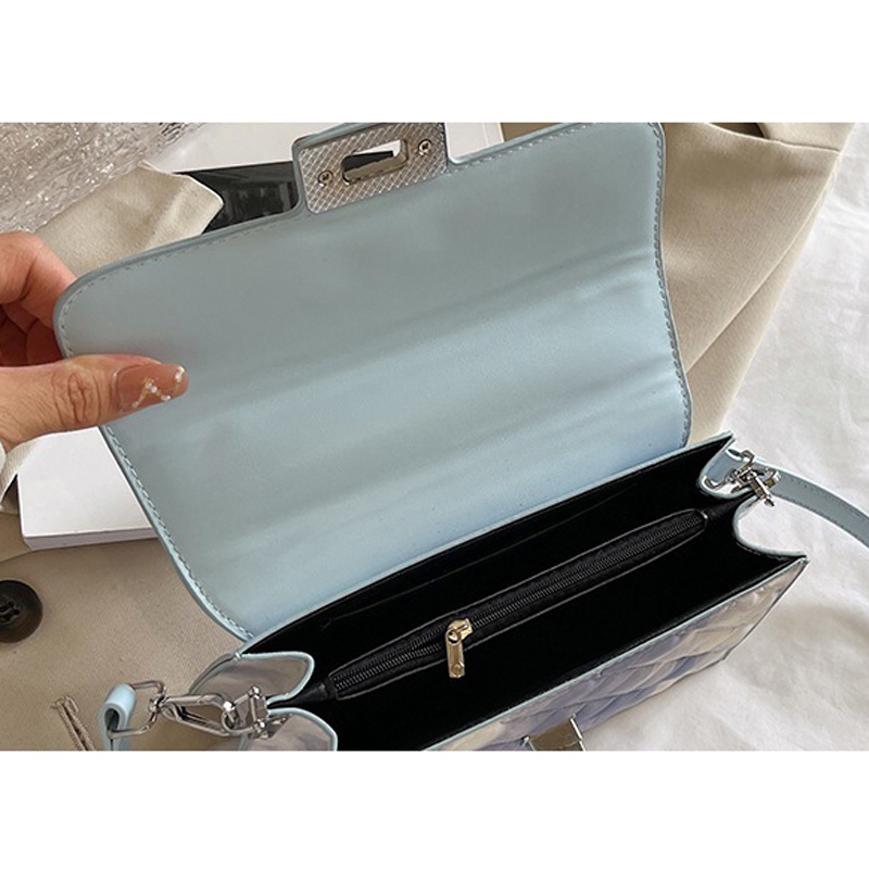 Túi Đeo Chéo Đính Kim Cương Tương Phản Thời Trang Cho Nữ