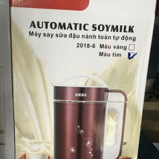 Máy làm sữa đậu tự động sikma loại 2018-6