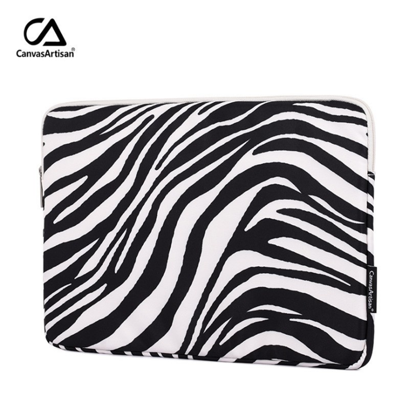 CanvasArtisan Túi Đựng Laptop Chống Thấm Nước Họa Tiết Ngựa Vằn Thời Trang Cho Matebook Air Pro 11 / 12 / 13 / 14 / 15 Inch