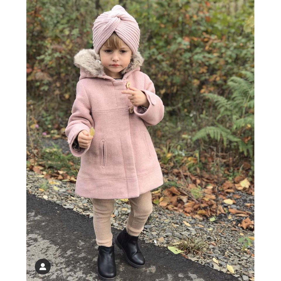 Áo dạ hồng Z.A.R.A BG