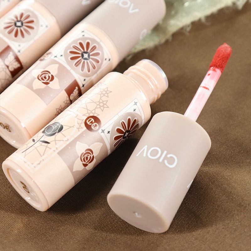 Son Môi Màu nude Không Dính Ly Không Phai Màu Sắc