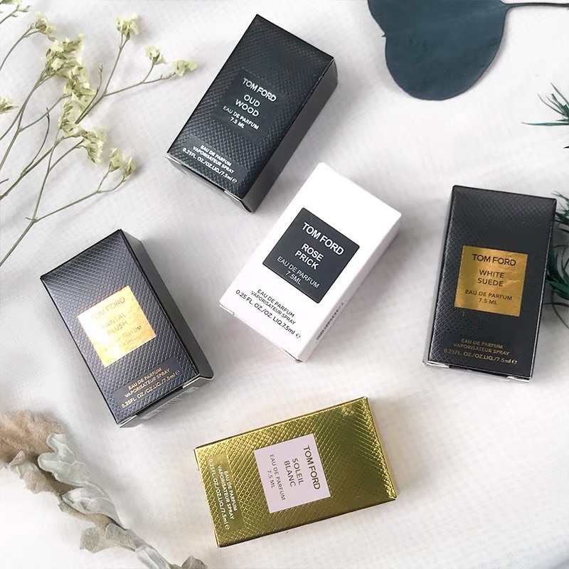 Set nước hoa Tom Ford 7,5ml bộ 5 mùi hương mùi hương khác nhau dành cho cả Nam và Nữ biến tấu phong cách | Thế Giới Skin Care
