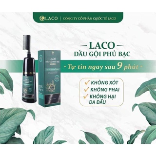 Dầu gội nhuộm tóc phủ bạc Laco