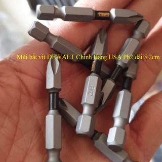 Mũi bắt vít DEWALT Loại Xịn Ph2 52mm