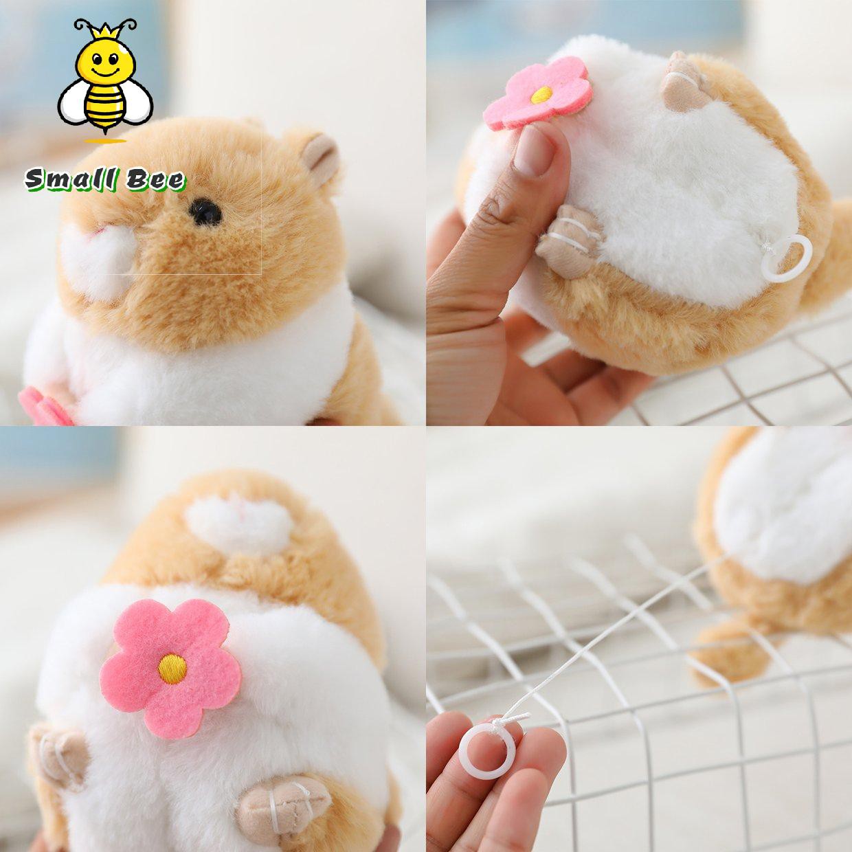 Chuột Hamster Nhồi Bông Có Đuôi Kéo Đáng Yêu