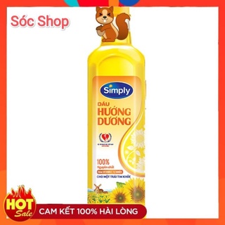 Dầu ăn Simply chai 1L