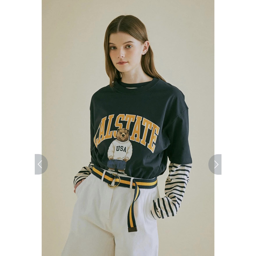 Áo Thun WHO.A.U Calstate 1849 - Photorealistic Steve Black T-shirt