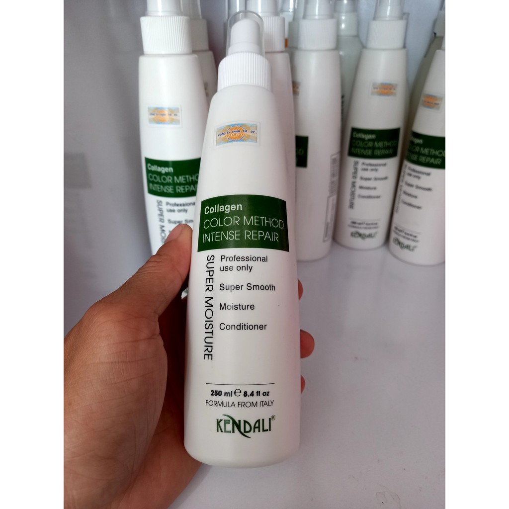 Xịt Dưỡng Phục Hồi Tóc Collagen Kendali 250ml