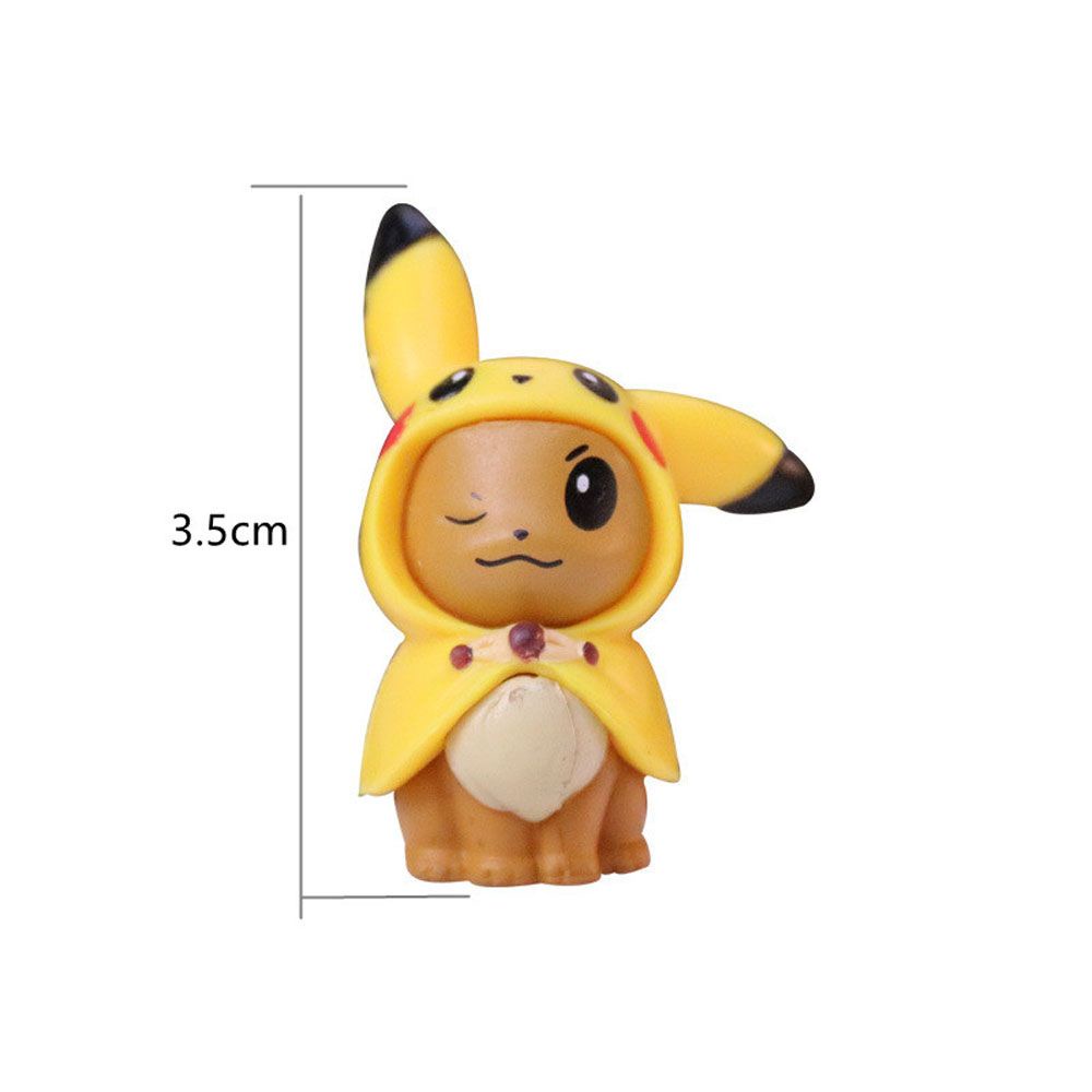 Aaron1 Mô Hình Nhân Vật Pikachu Bằng Pvc Đáng Yêu Trang Trí