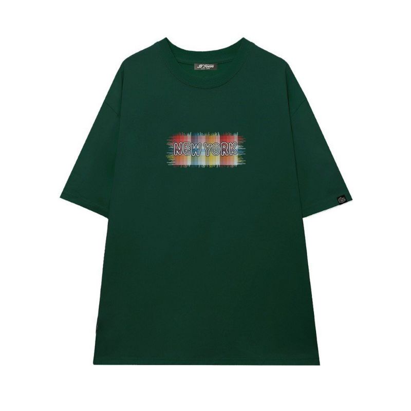 Áo thun tay lỡCó sizeFull màu unisex New york